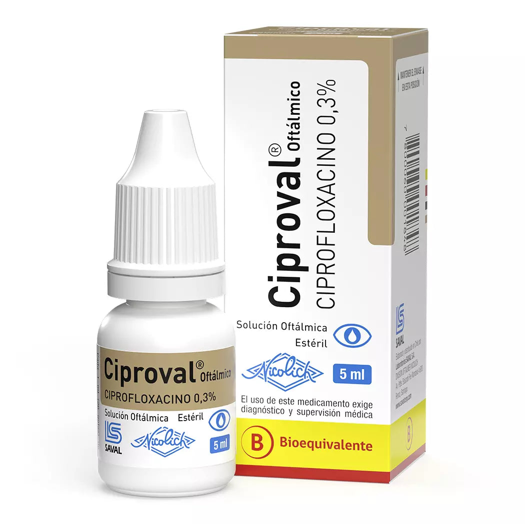 Ciproval Solución Oftálmica