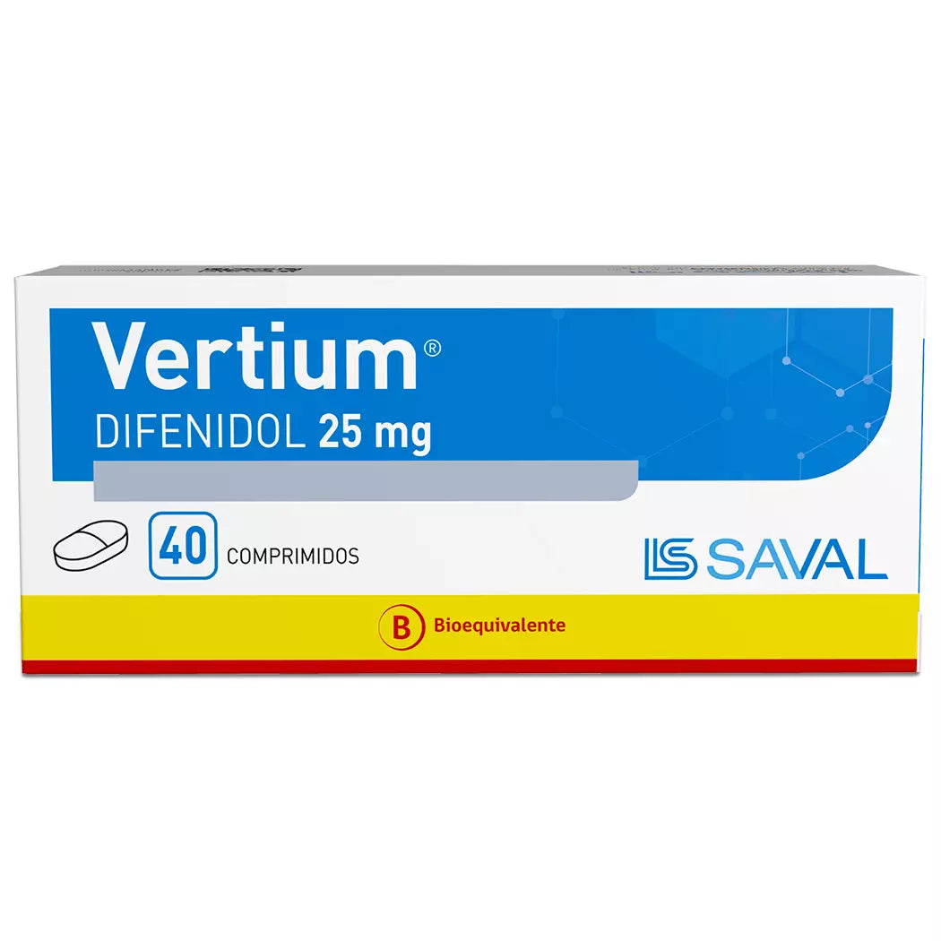 Vertium Comprimidos 25mg Producto Cenabast