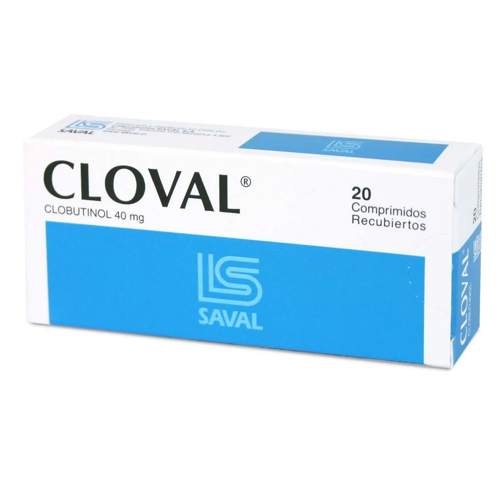 Cloval Clobutinol 40 mg Comprimidos