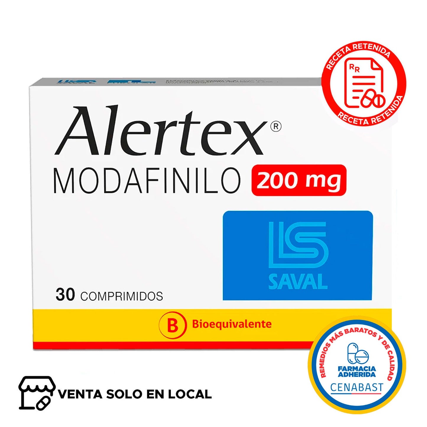 Alertex Comprimidos 200mg Producto Cenabast
