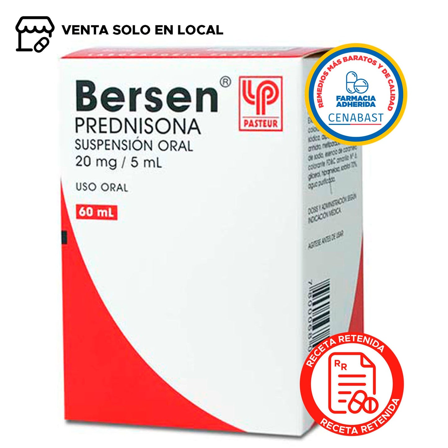 Bersen Suspensión Oral 20mg/5ml Producto Cenabast
