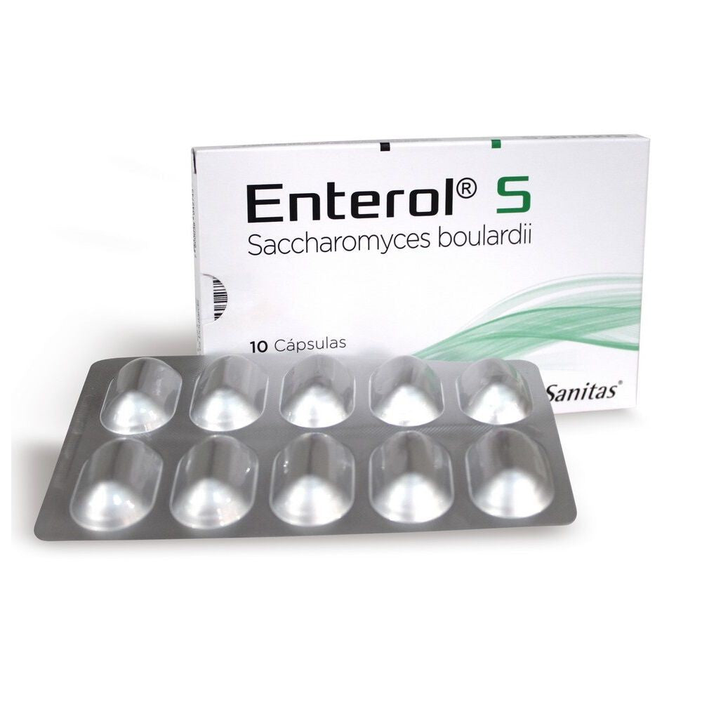 Enterol S 10 Cápsulas - 10 unidades