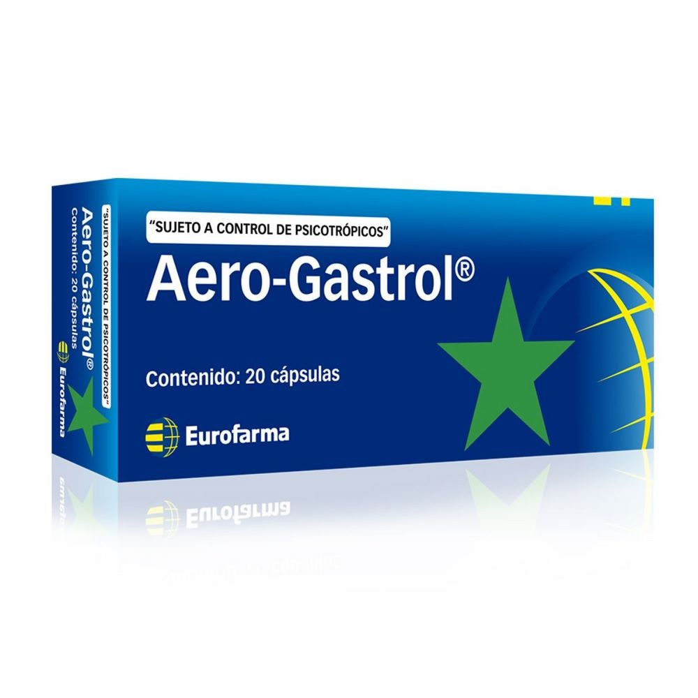 Aerogastrol Cápsulas. - 20 unidades