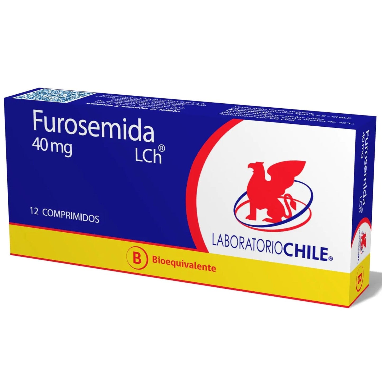 Furosemida Comprimidos 40mg - 12 unidades