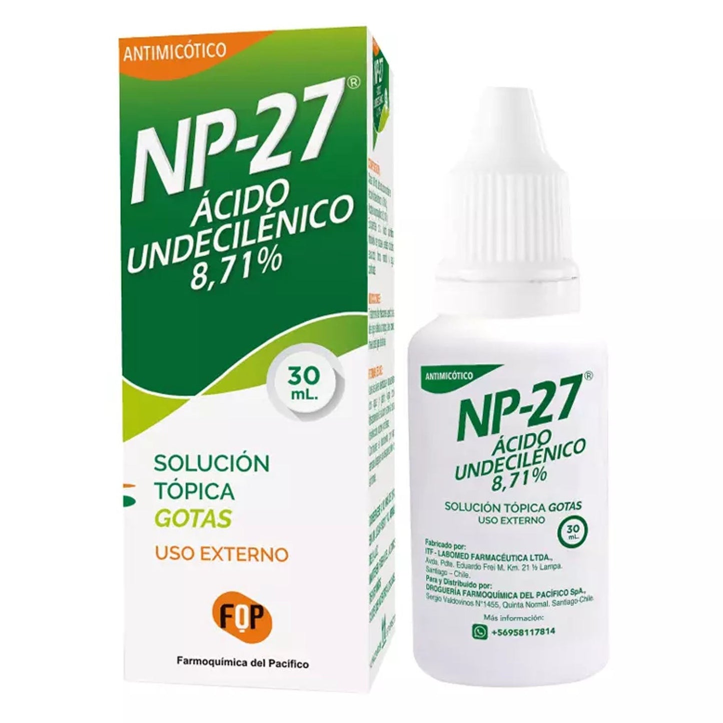 NP-27 Solución Tópica Gotas - 30ml
