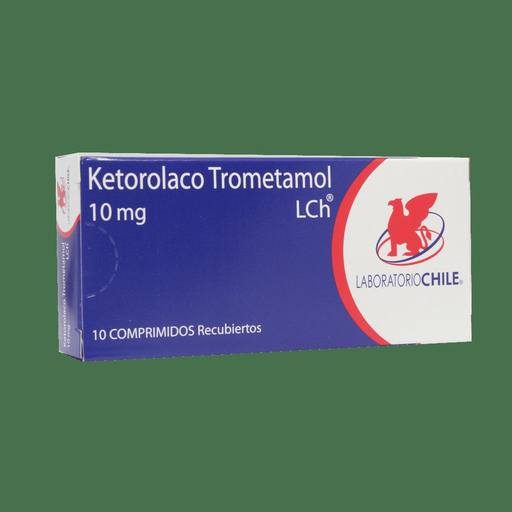 Ketorolaco Comprimidos Recubiertos 10mg - 10 unidades