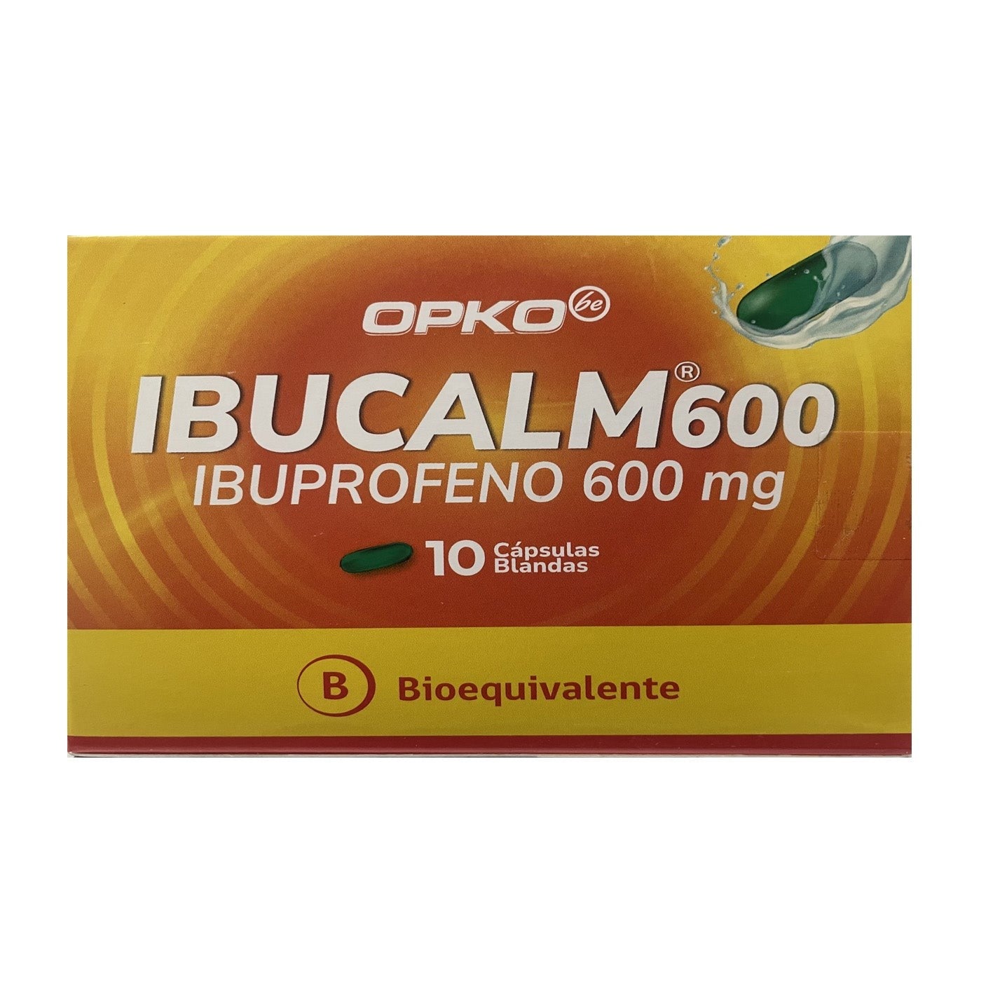 Ibucalm Cápsulas Blandas 600mg - 20 unidades