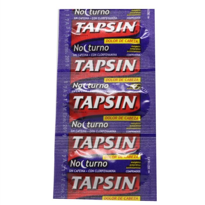 Tapsin Nocturno Tira - 6 unidades