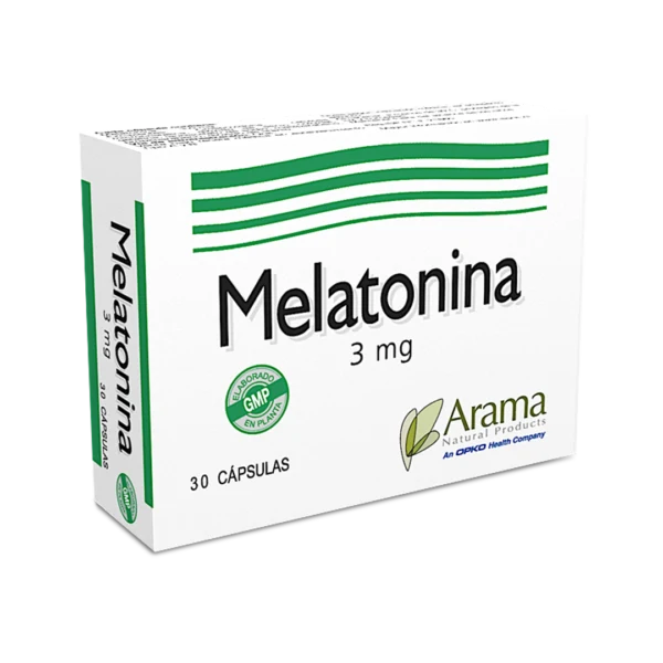 Melatonina 3mg 30 Cápsulas