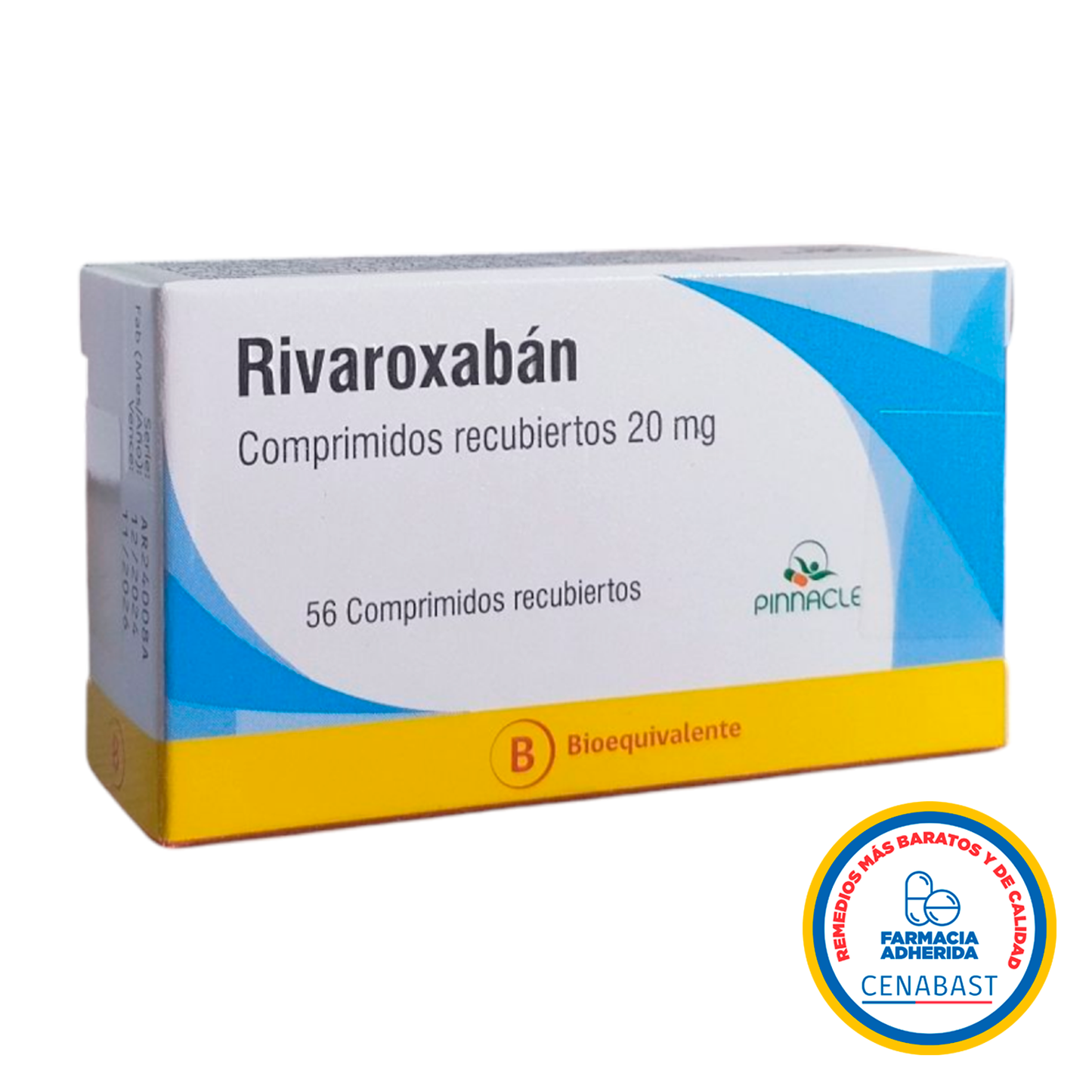 Rivaroxabán 20mg Comprimidos Recubiertos Producto Cenabast