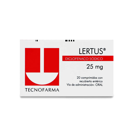 Lertus Comprimidos 25mg