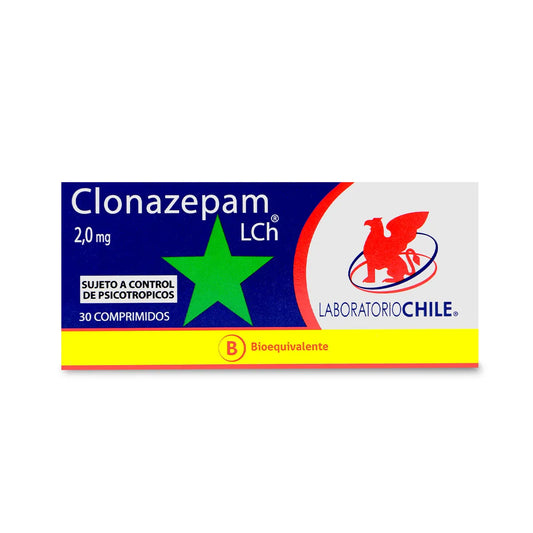 Clonazepam Comprimidos 2mg