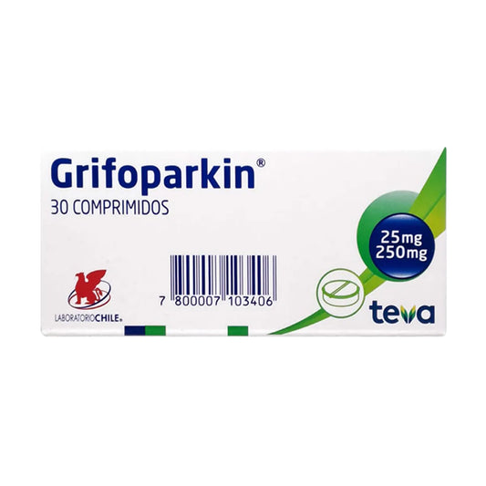 Grifoparkin Comprimidos 25/250 Producto Cenabast