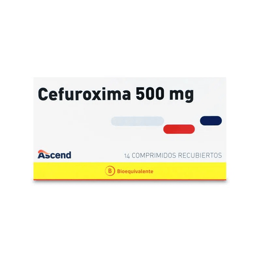 Cefuroxima Comprimidos recubiertos 500mg