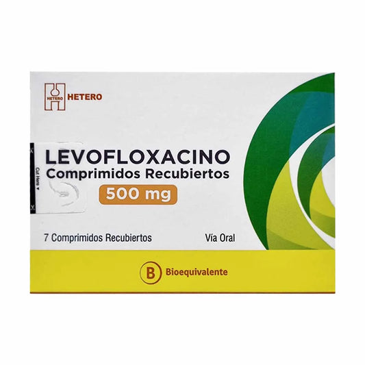 Levofloxacino Comprimidos Recubiertos 500mg
