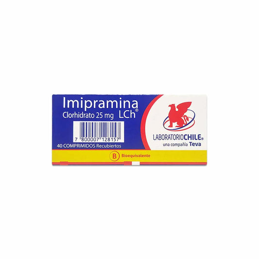 Imipramina Comprimidos Recubiertos 25mg