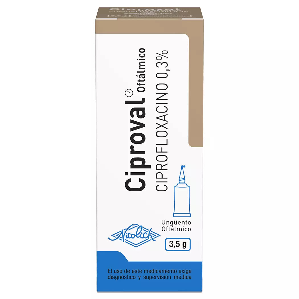 Ciproval Ungüento Oftálmico