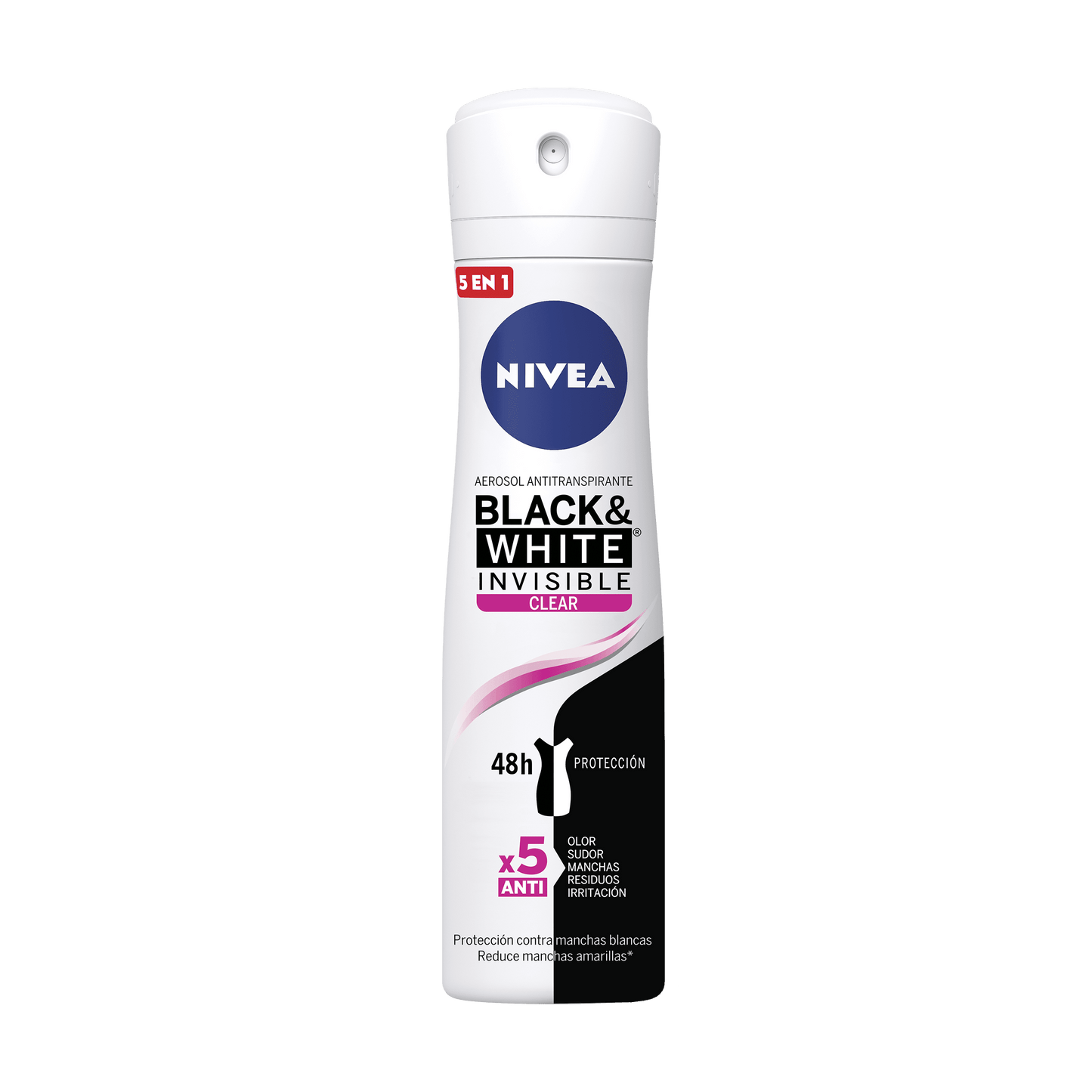 Nivea Desodorante Spray B&W Invisible Clear 150 ml