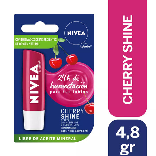 Nivea Lips Cherry Shine 4,8 G