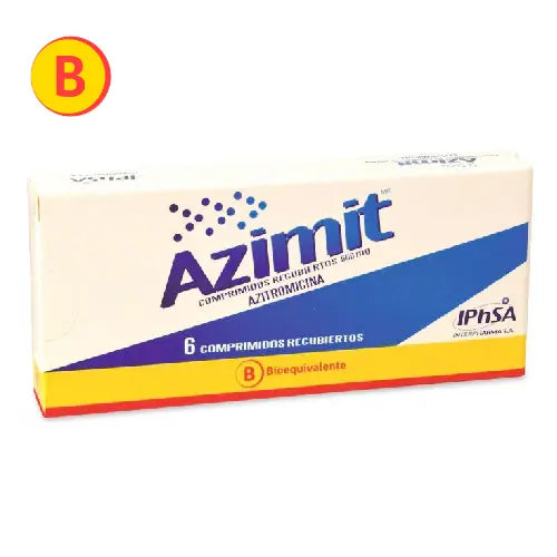 Azimit 500 mg 6 comprimidos