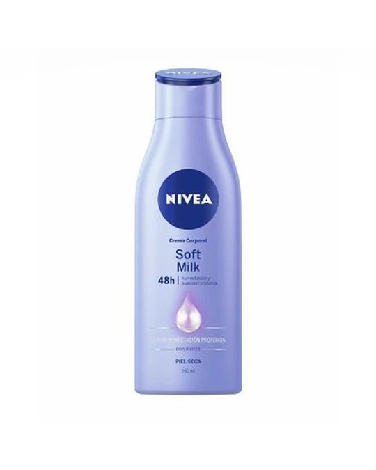 Nivea Soft Milk Piel Seca 250ml Crema