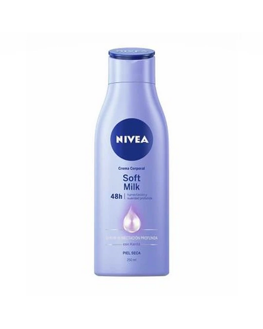 Nivea Soft Milk Piel Seca 250ml Crema