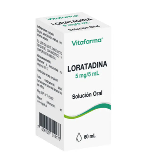 Loratadina Jarabe 5mg/5ml