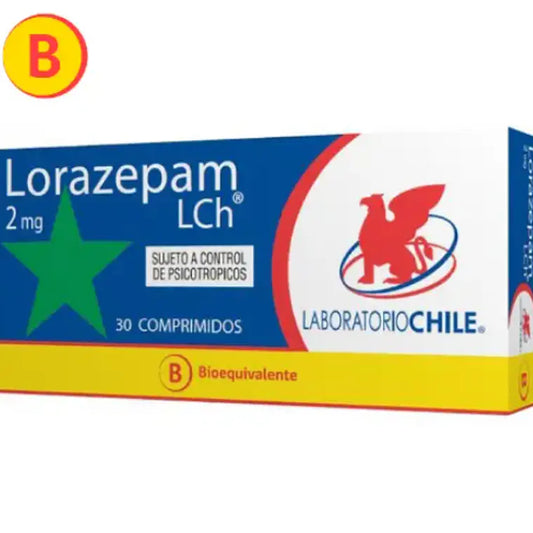 Lorazepam Comprimidos 2mg