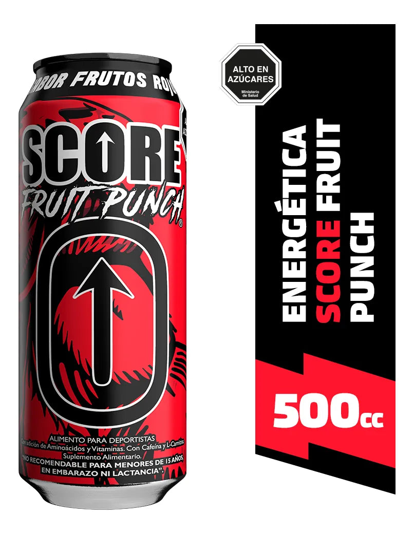 Energética Score Fruit Punch 500ml
