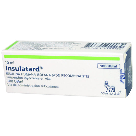 Insulatard Inyectable 100 UI/ml Producto Cenabast
