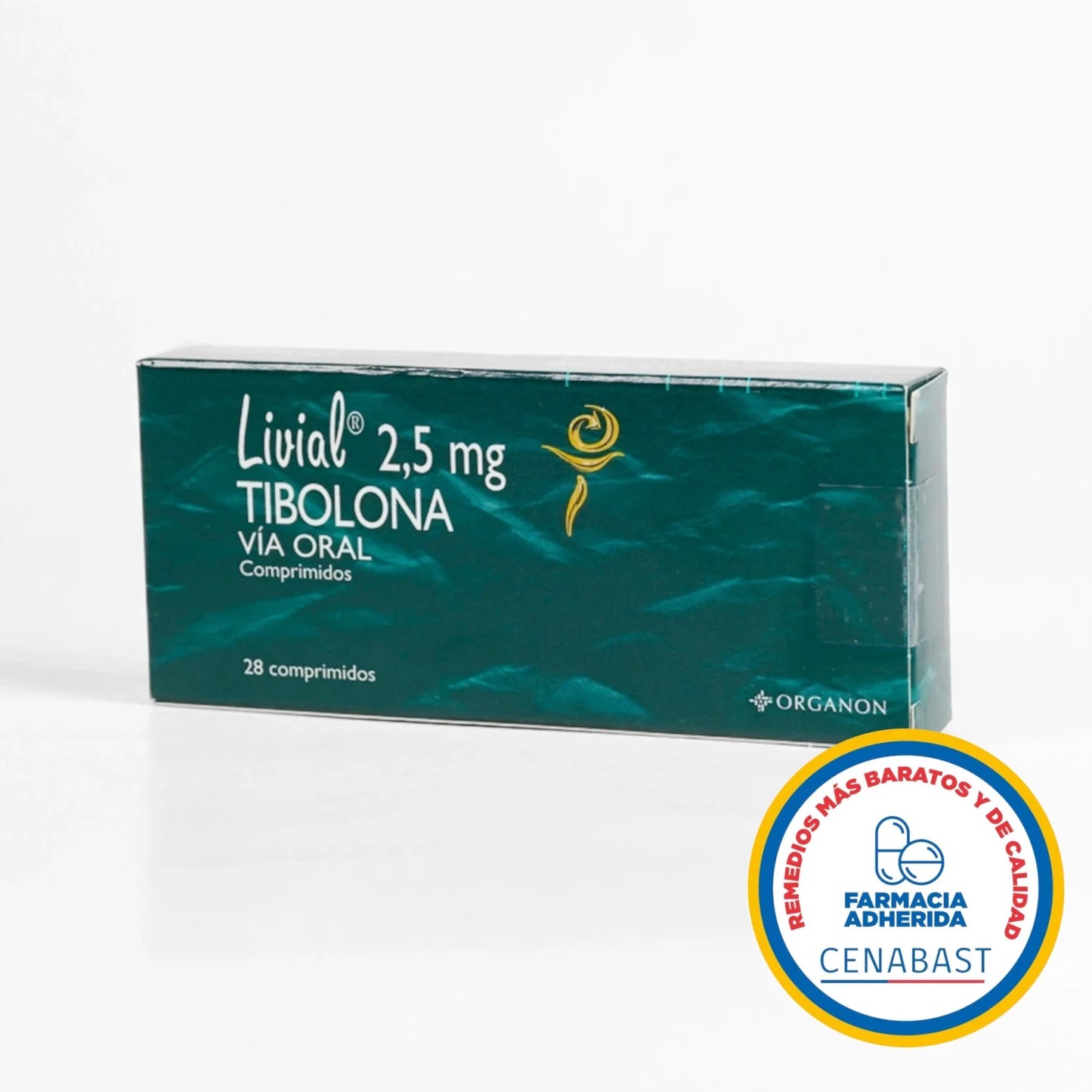 Livial 2,5 mg Comprimidos Producto Cenabast