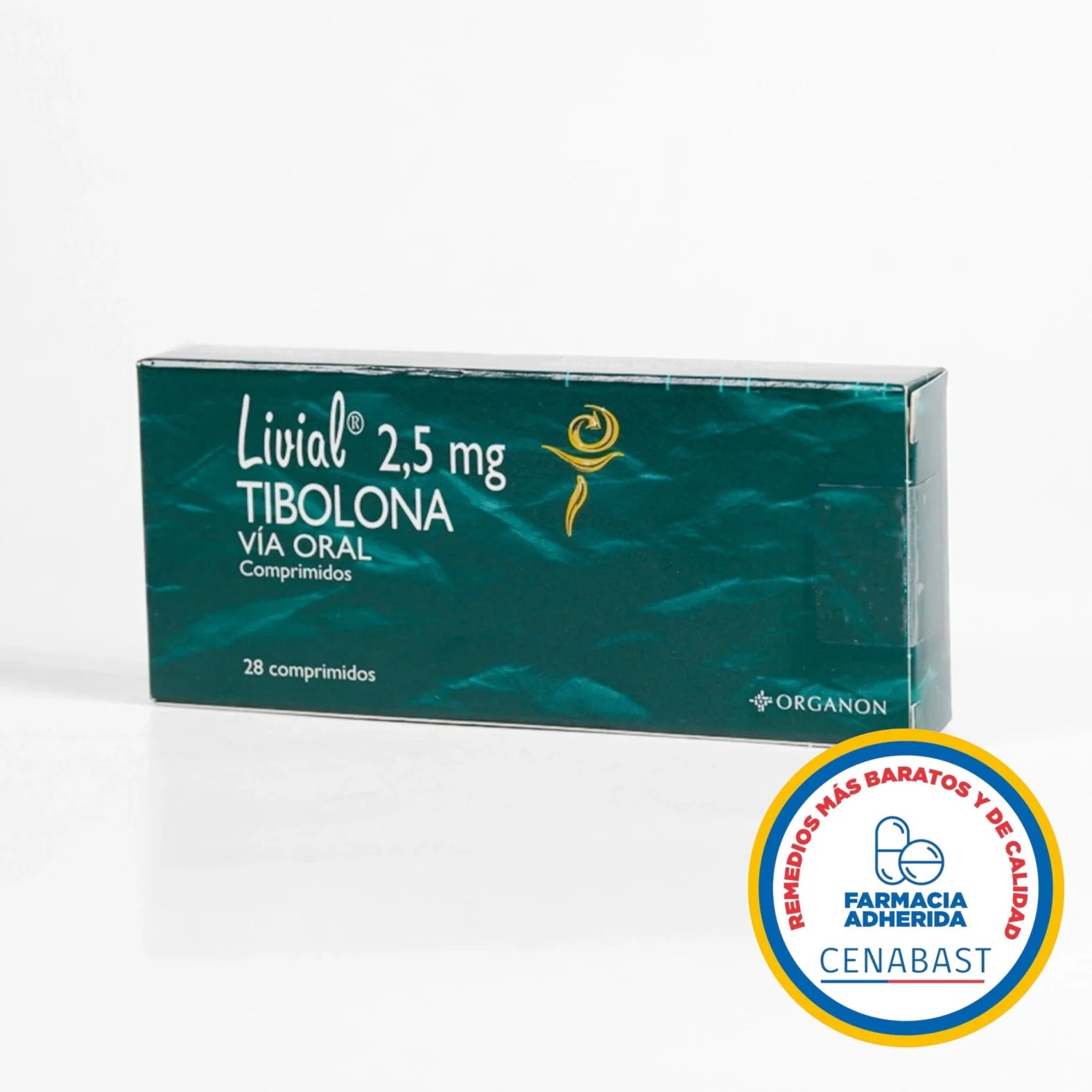 Livial 2,5 mg Comprimidos Producto Cenabast