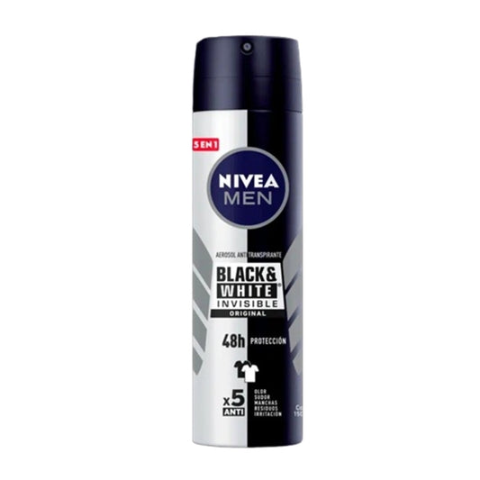 Desodorante Nivea Men Deo Spray Black & White Invisible Original