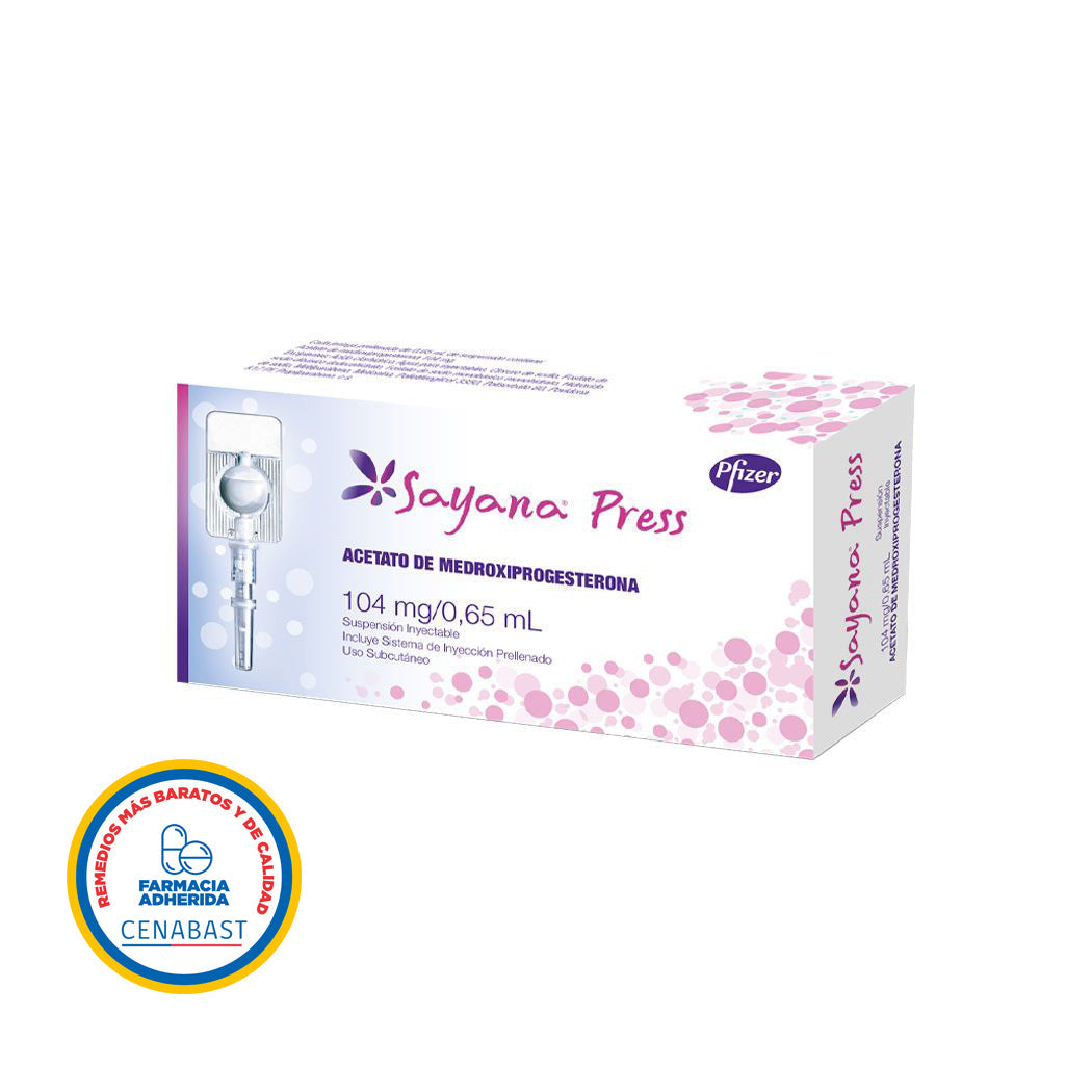 Sayana Press Solución Inyectable Producto Cenabast