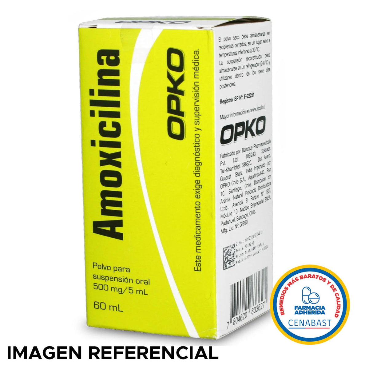 Amoxicilina Suspensión Oral 500mg/5ml Producto Cenabast