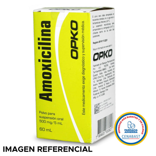 Amoxicilina Suspensión Oral 500mg/5ml Producto Cenabast