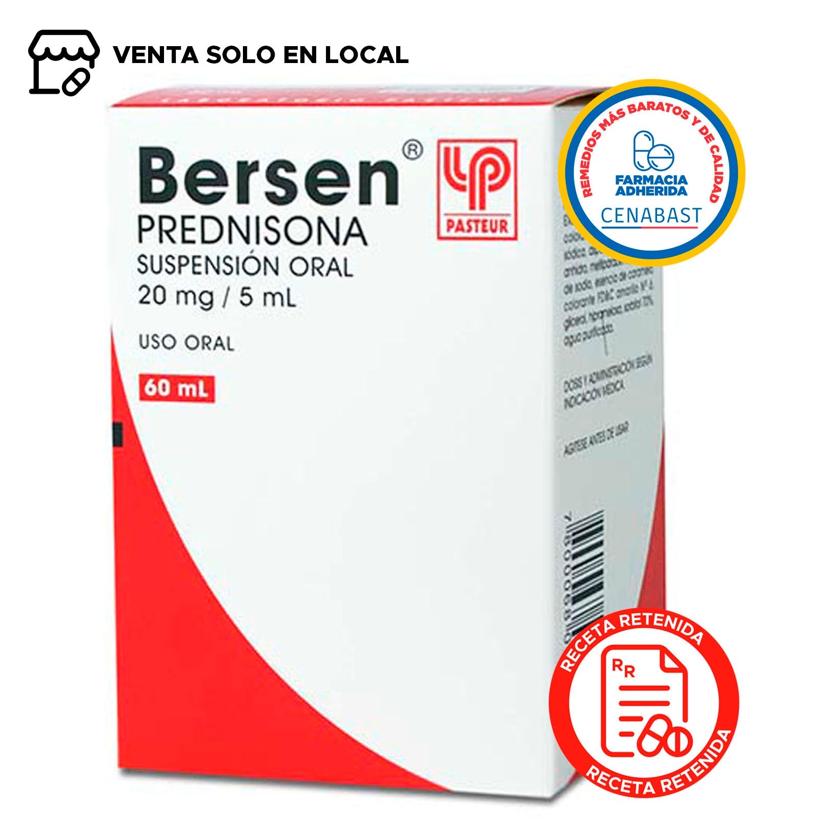 Bersen Suspensión Oral 20mg/5ml Producto Cenabast