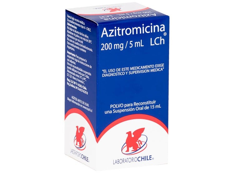 Azitromicina Suspensión Oral 200mg/5ml - 15ml