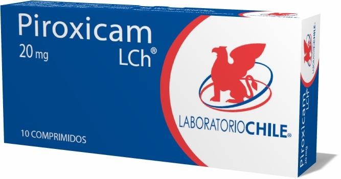 Piroxicam Comprimidos 20mg - 10 unidades