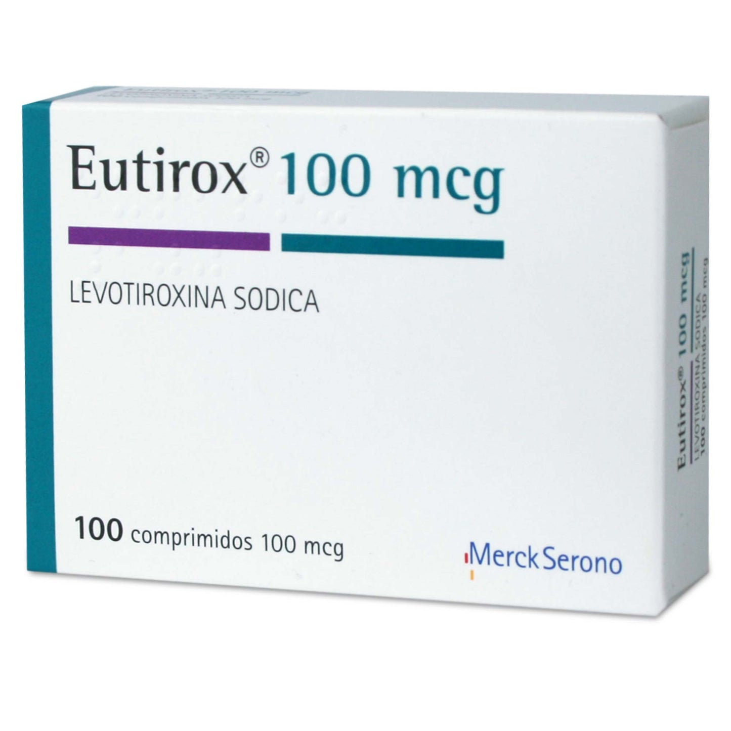 Eutirox Comprimidos 100mcg - 100 unidades