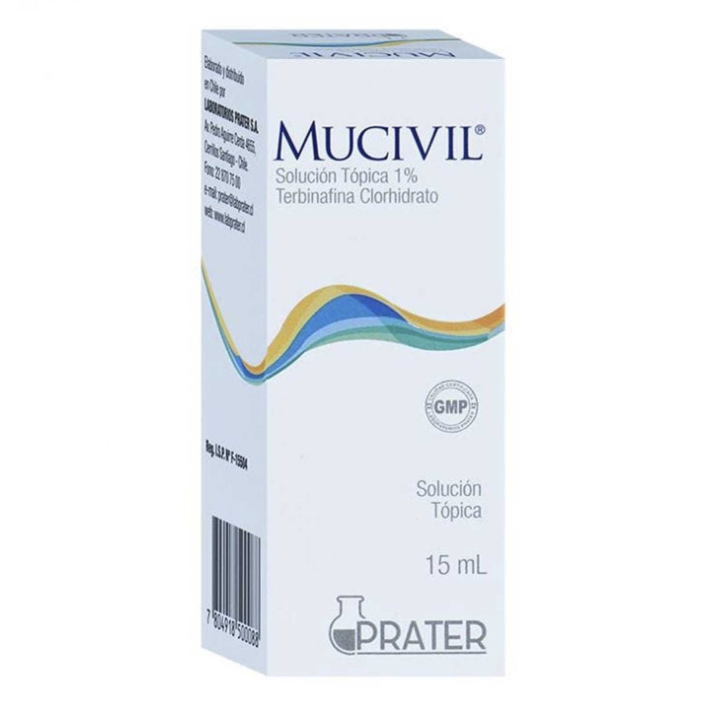Mucivil Solución Tópica 1% - 15ml