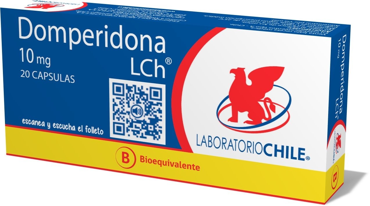 Domperidona Cápsulas 10mg - 20 unidades