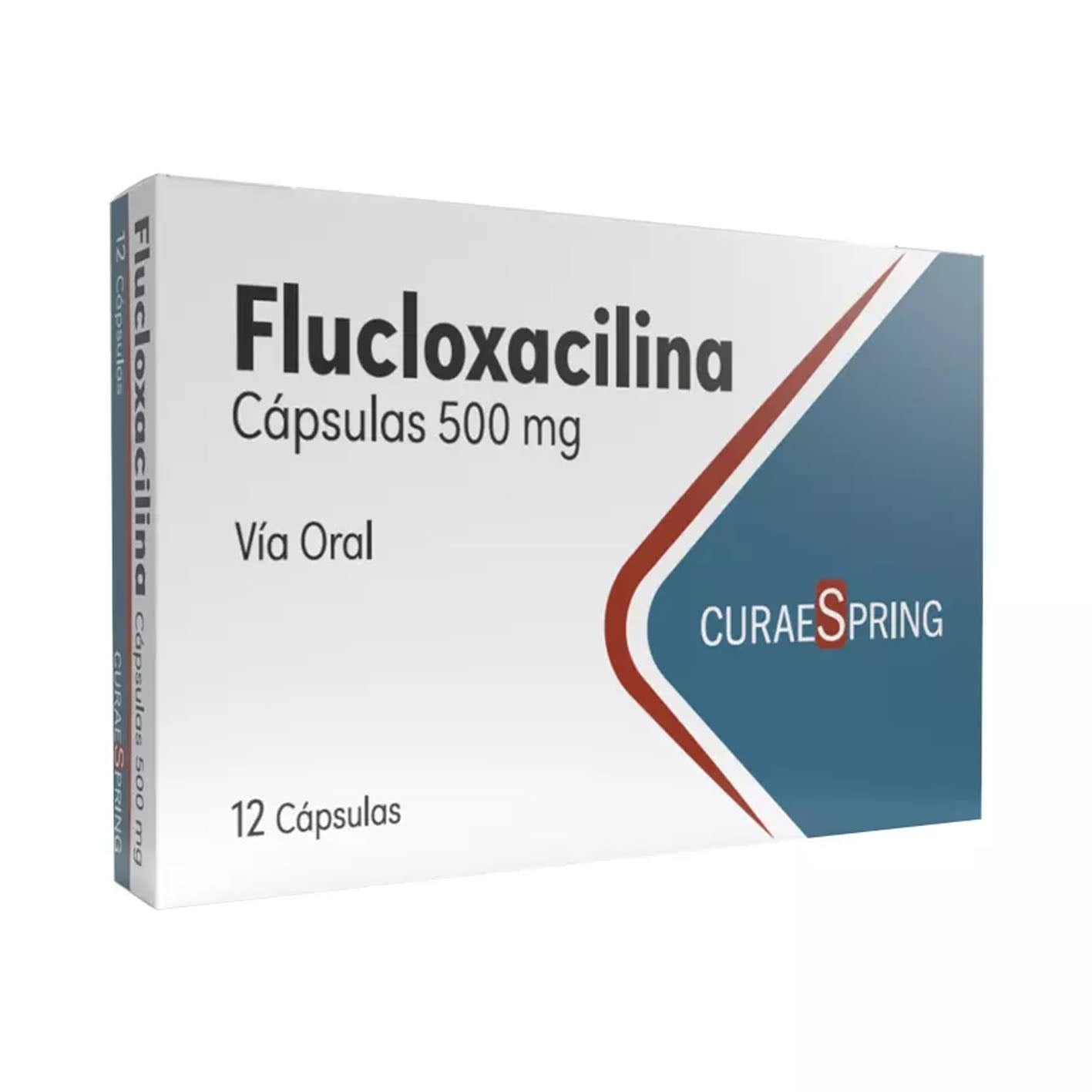 Flucloxacilina Cápsulas 500mg - 12 unidades