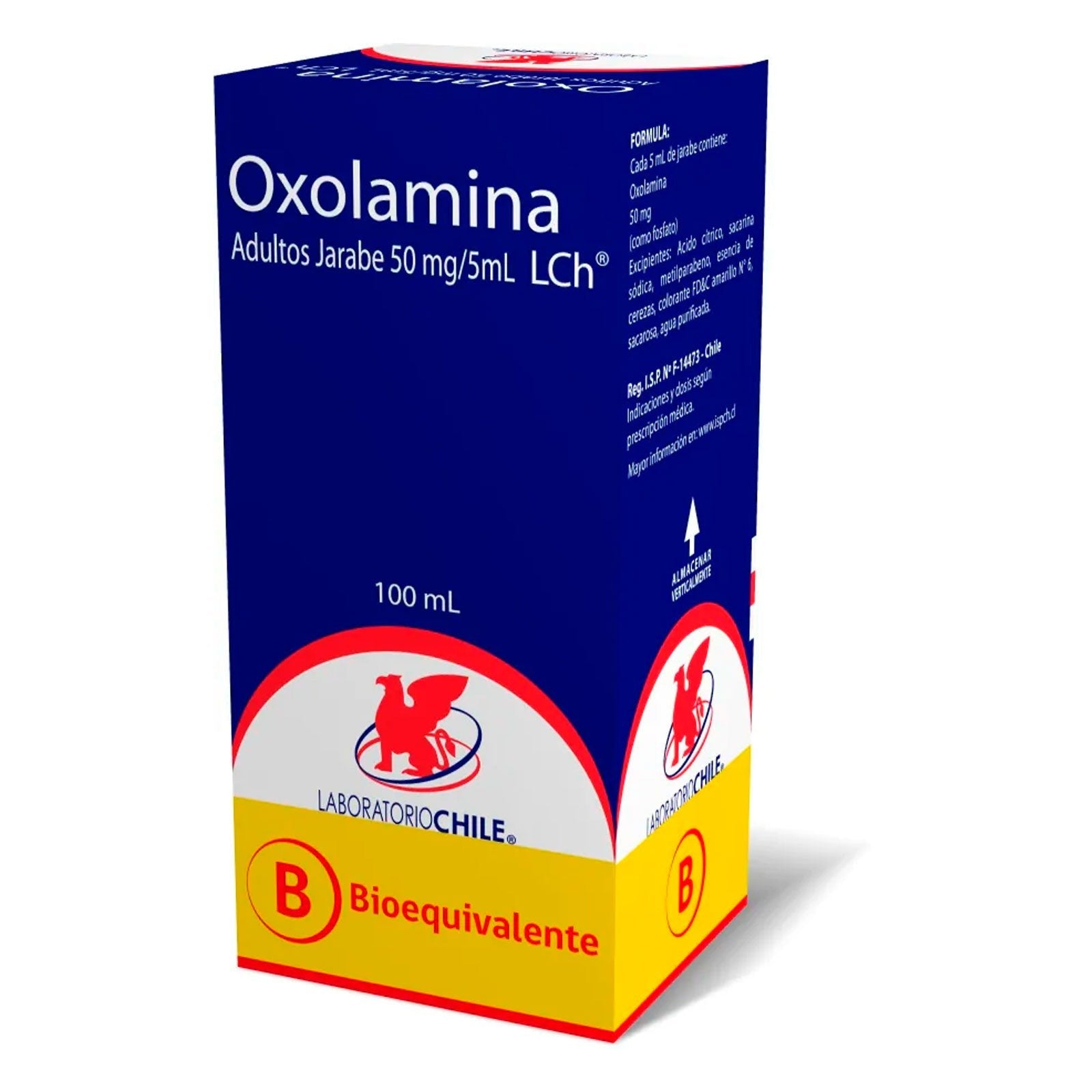 Oxolamina Jarabe Adulto 50mg/5ml - 100ml