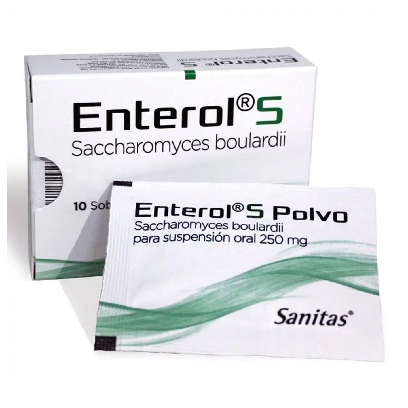 Enterol S 250mg 10 Sobres - 10 unidades
