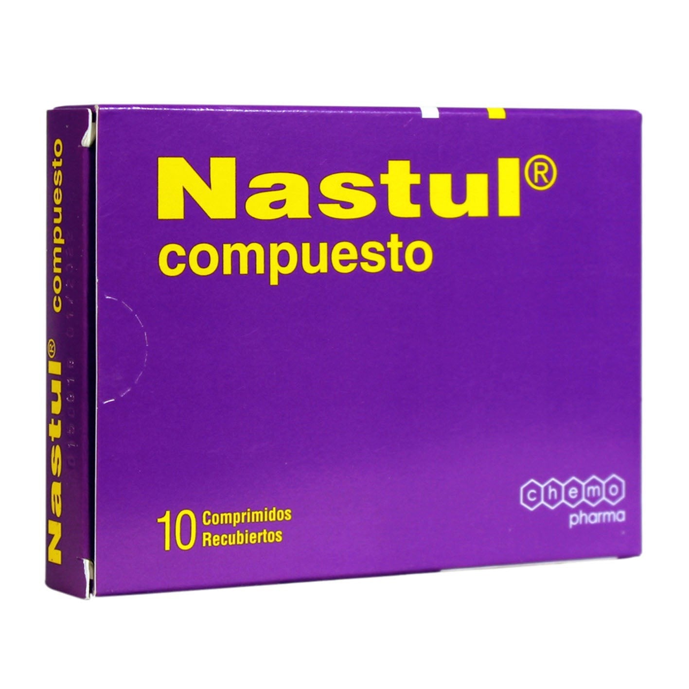 Nastul Compuesto Comprimidos Recubiertos - 10 unidades