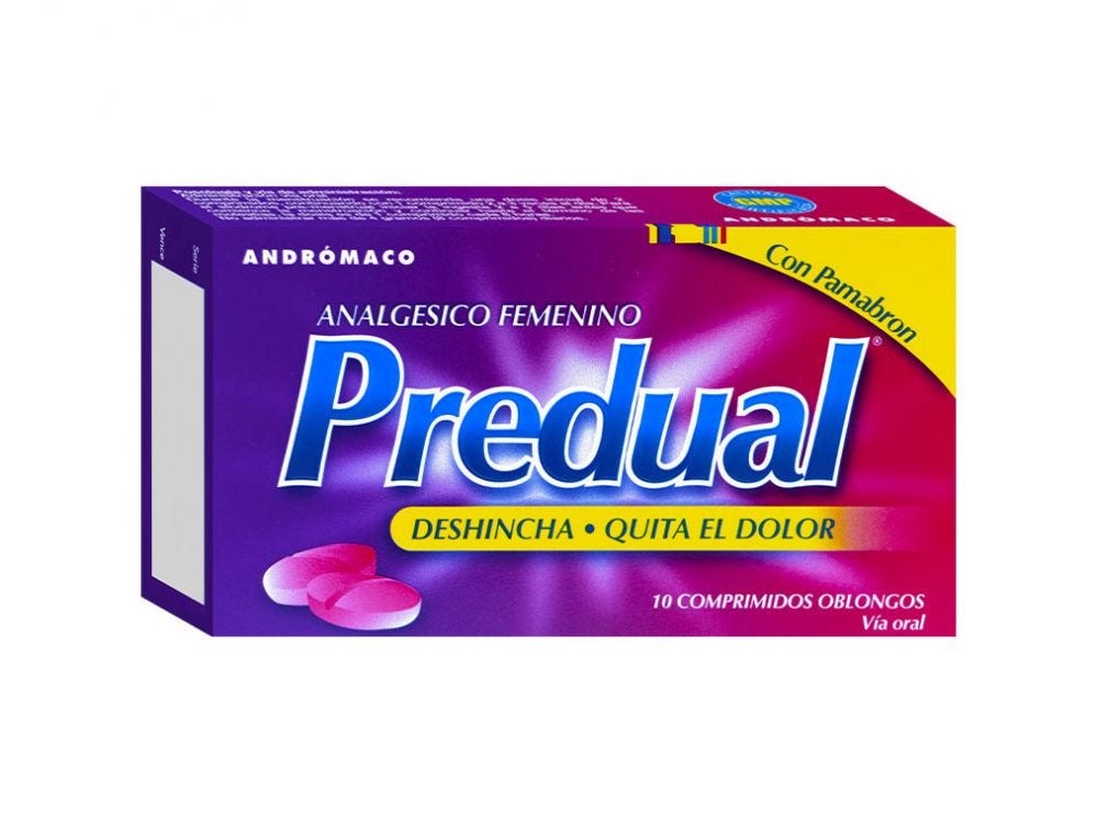 Predual Comprimidos Oblongos - 10 unidades