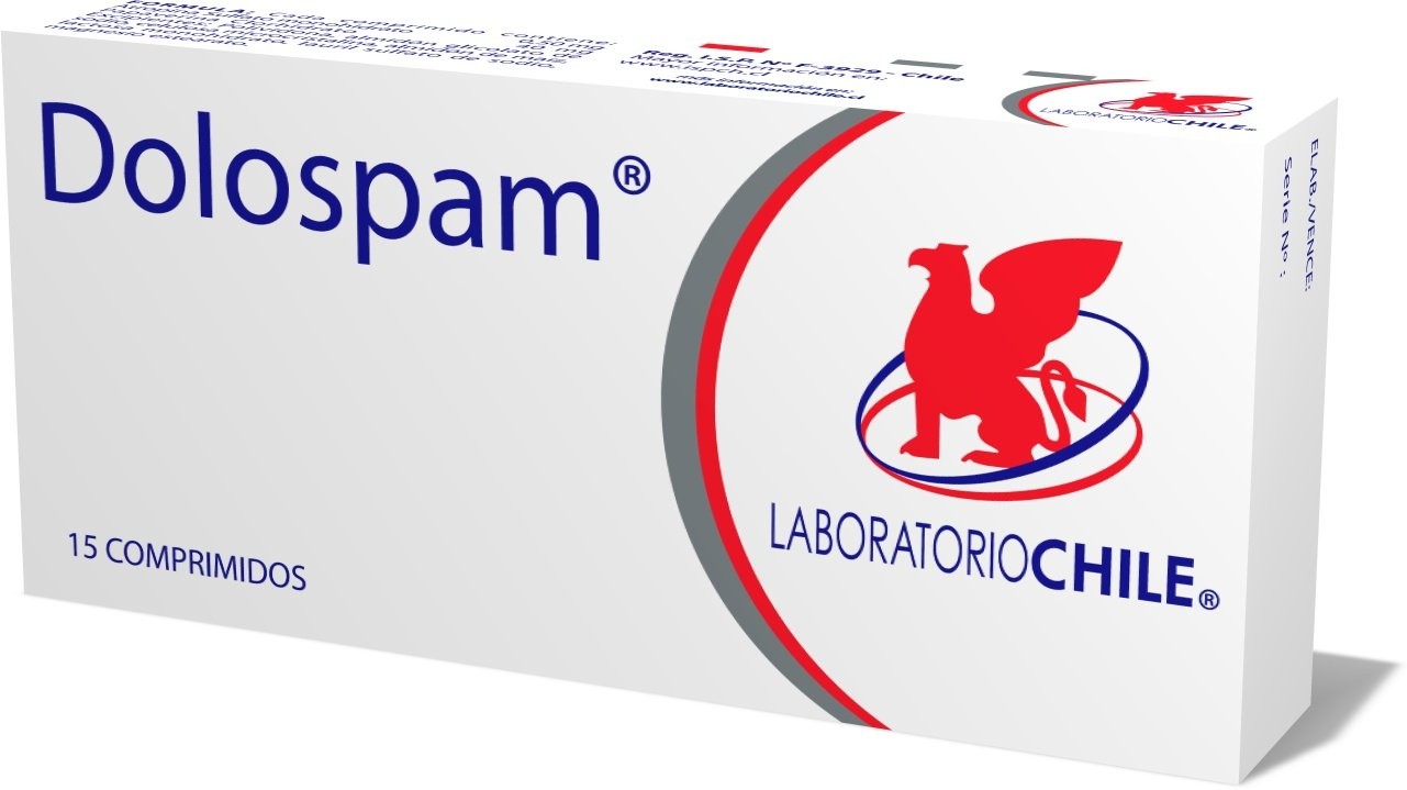 Dolospam Comprimidos - 15 unidades