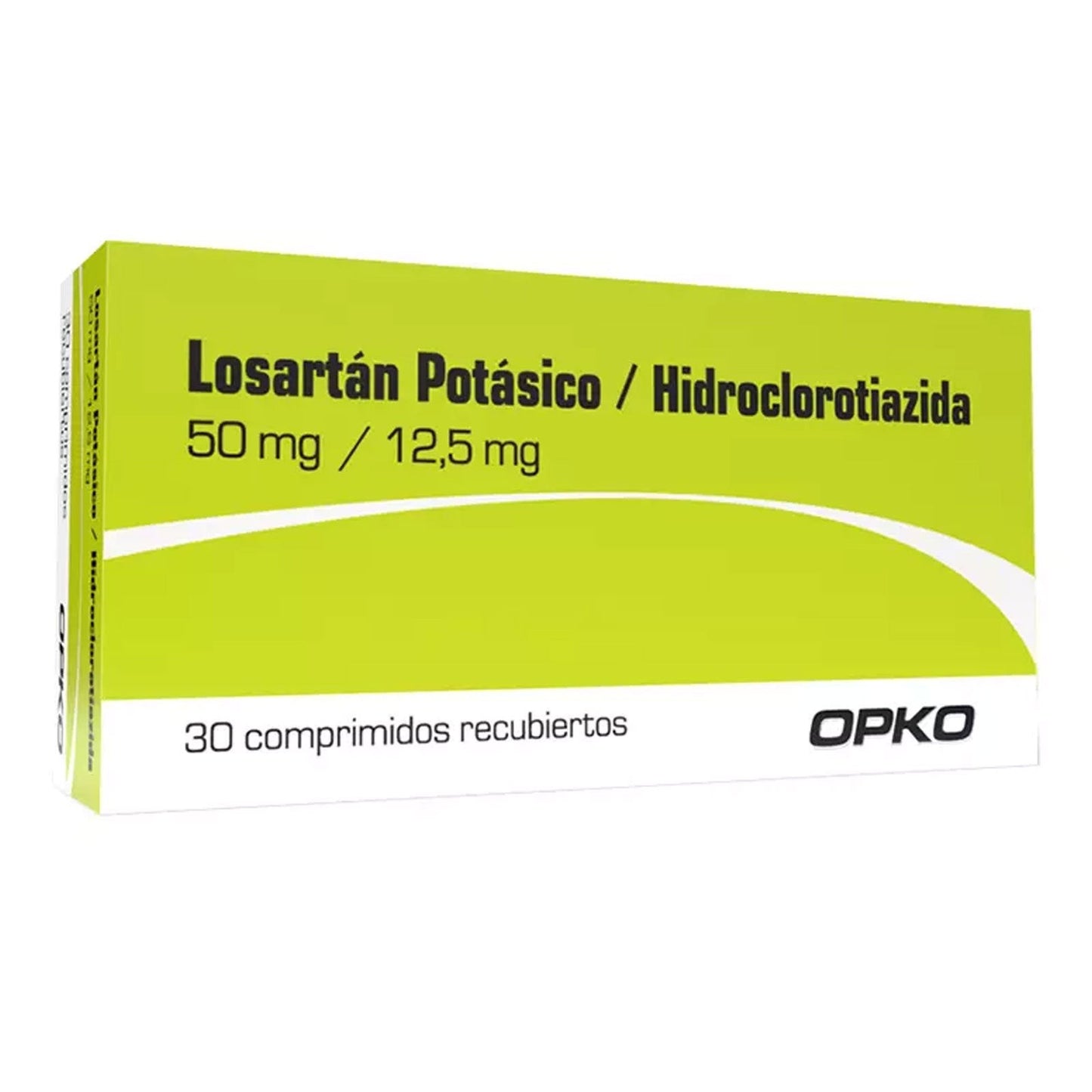 Losartan/Hidroclorotiazida Comprimidos Recubiertos 50/12,5 - 30 unidades