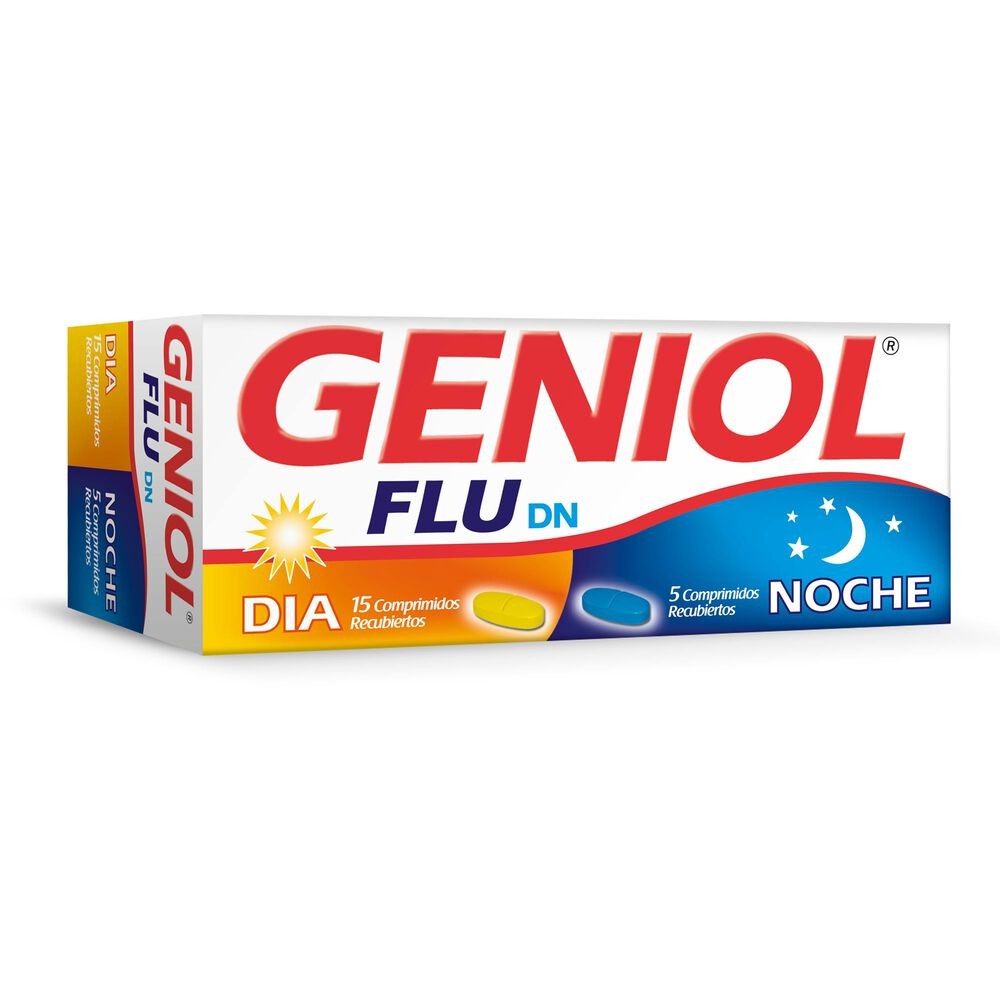 Geniol Flu DN Comprimidos - 20 unidades